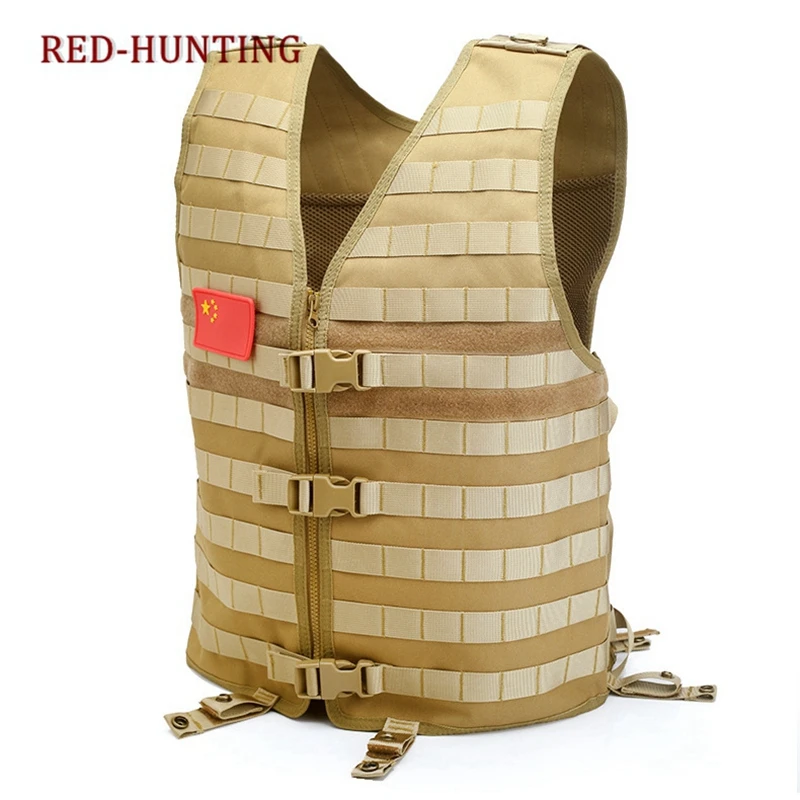 Военный модульный жилет Molle со скрытым сетчатым карманом для гидратации уличный