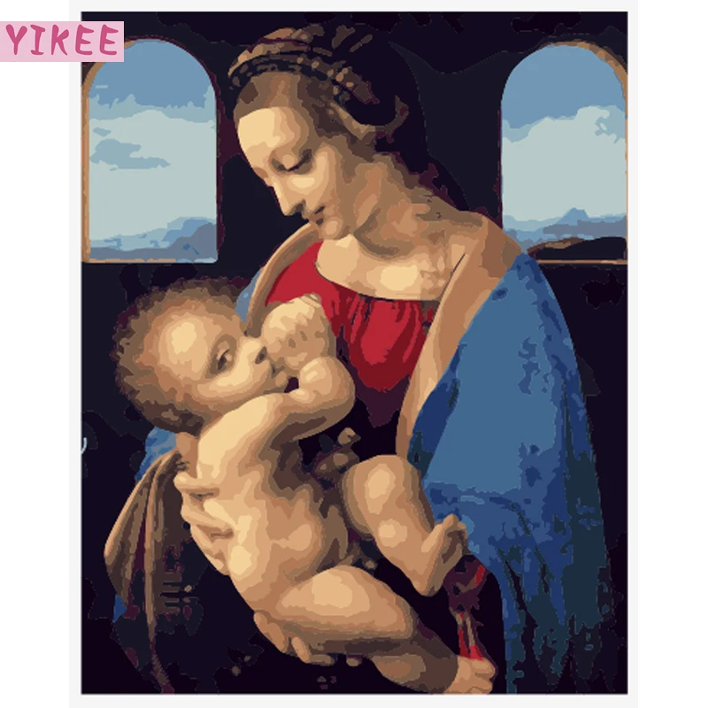 Раскраска по номерам для взрослых Нотр-Дам украшения дома | Дом и сад