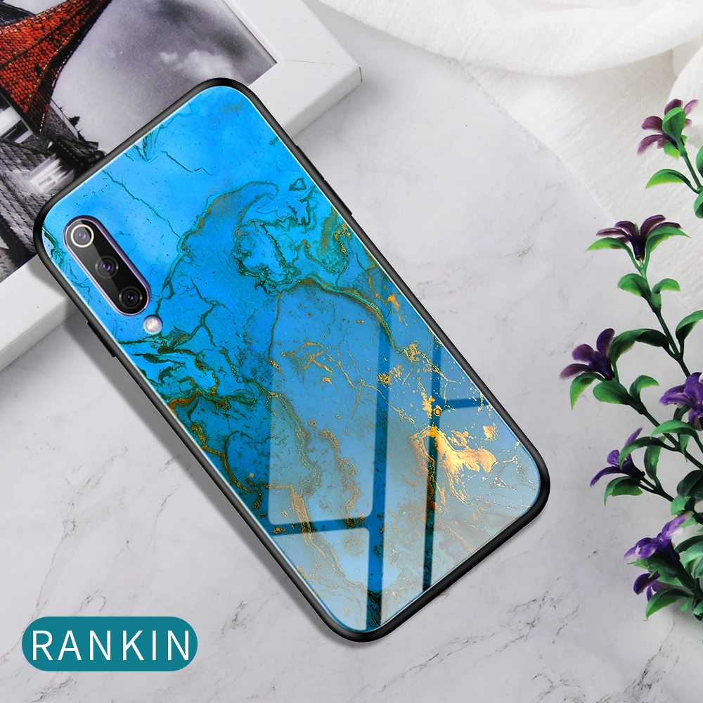 style 05 Для xiaomi mi A3 чехол Роскошный Мраморный градиентный жесткий защитный чехол из закаленного стекла для xiaomi mi a3 lite mi a3 - Цвет: style 05