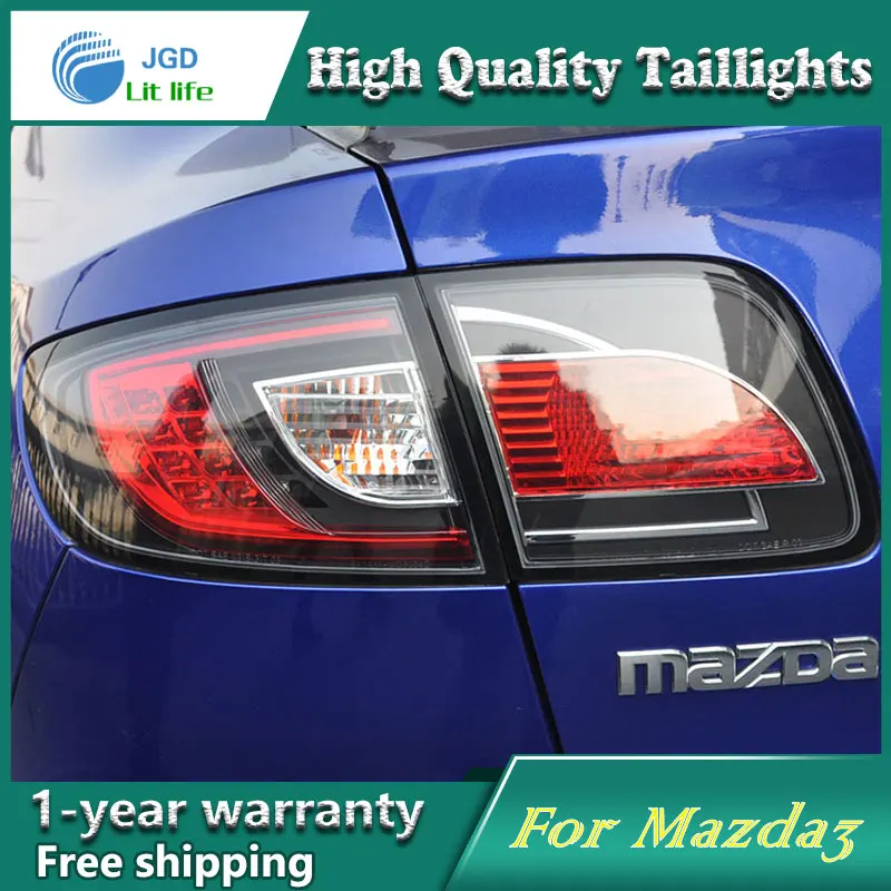 Автомобильный Стайлинг задний фонарь для Mazda 3 задние фонари светодиодные DRL стоп