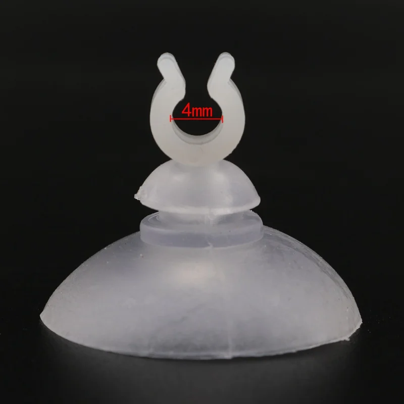 15 шт. высококлассная прозрачная стеклянная присоска для аквариума шланг