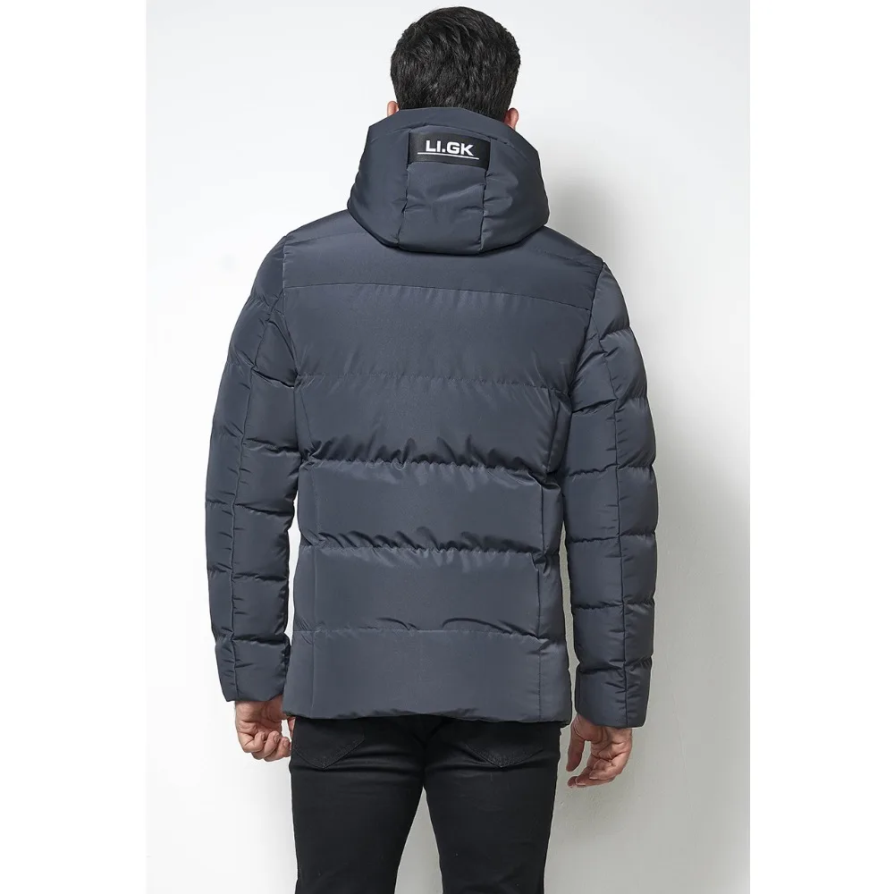 MuLS 5XL Парка мужская 2019 зимняя теплая Толстая хлопковая куртка парки мужские