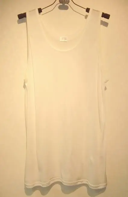 Мужской Шелковый жилет из натурального шелка | Мужская одежда