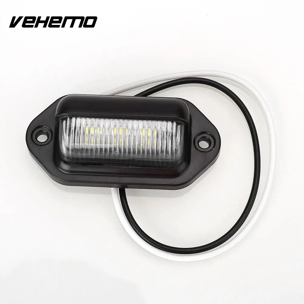 Vehemo 10 30 в яркий 6 светодиодный задний светильник лампа для мотоциклов лодок