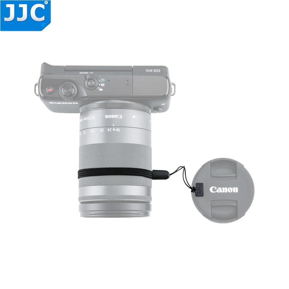 JJC DSLR/беззеркальная крышка объектива камеры держатель с 3M наклейкой для Canon Nikon sony Olympus Fujifilm