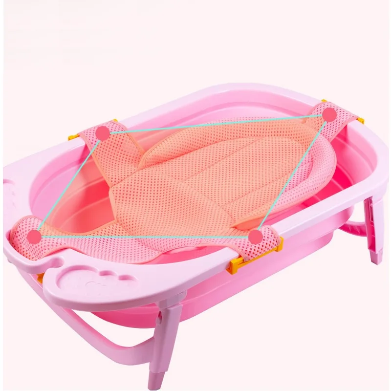 Детская подушка для купания детей душа и ванны складной коврик сиденья