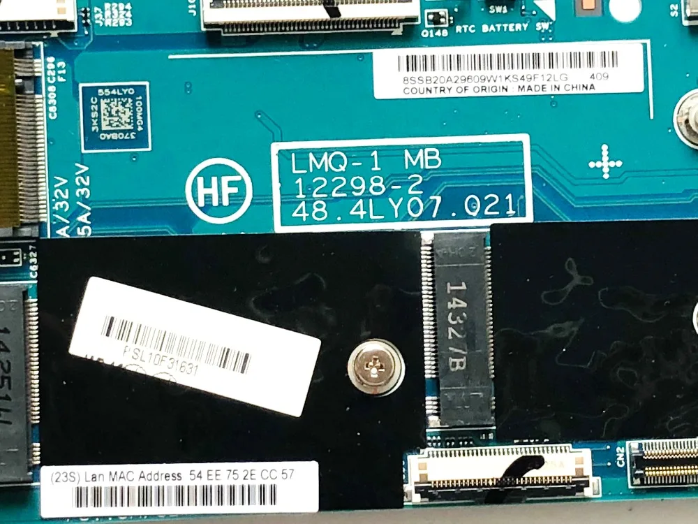 Оригинал для ноутбука Lenovo X1 X1C материнская плата I5 4300U 8 Гб LMQ 1 12298 2 48 4ly07. 021