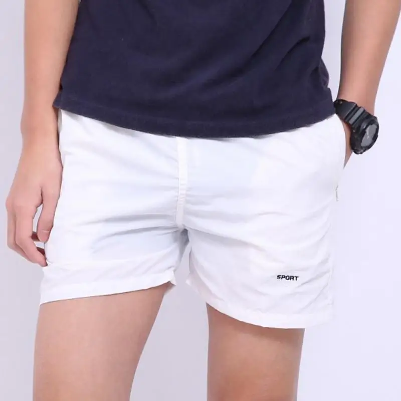 Летние пляжные мужские однотонные шорты-Карго повседневные брюки | Мужская