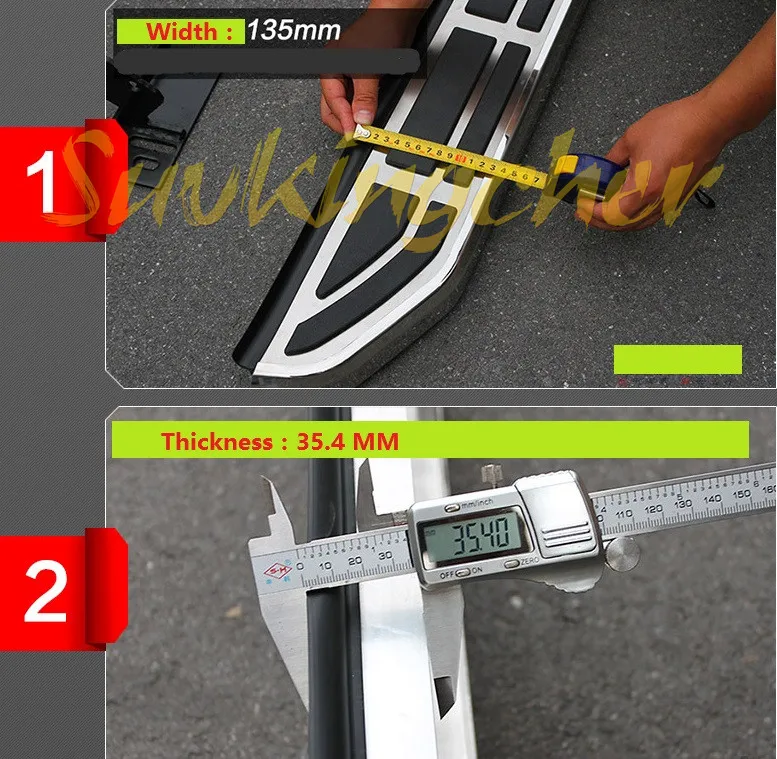 Алюминиевая подножка боковая Nerf bar для Land Rover discovery 3 LR3 2004 2005 2006 2007 2008 2009 |