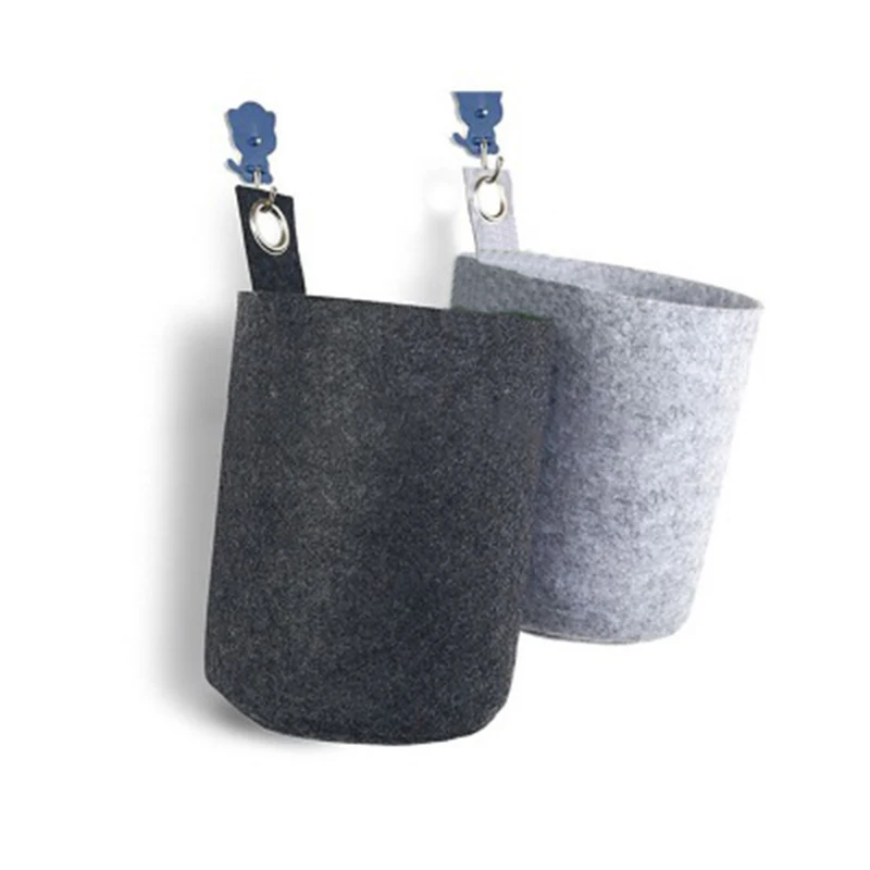 Корзина для хранения в ванную комнату Прачечная настольная войлочная корзина