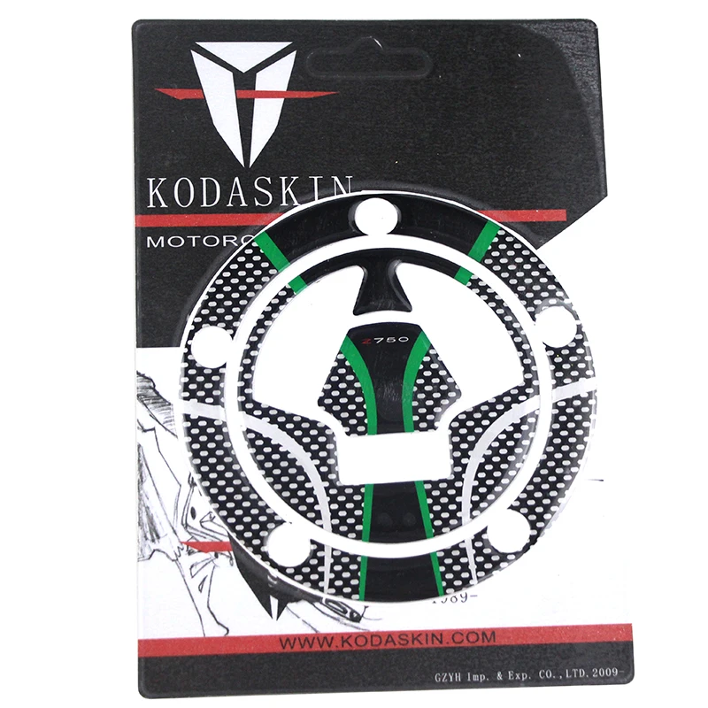 

KODASKIN Motorcycle 3D Tank Pad Stickers Protectors Gas Fuel Caps for z750