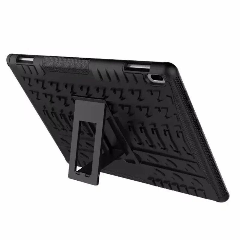Для lenovo Tab 4 tab4 10 TB-X304L TB-X304F TB-X304N 10," планшет чехол силиконовый TPU+ PC Kickstand Двойной Броня задняя крышка случаях