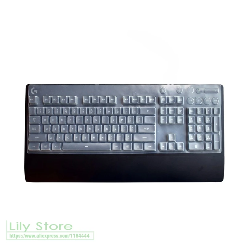 Для logitech G610 G810 G213 G413 K840 G512 с подсветкой игра механическая клавиатура протектор Кнопка пылезащитный чехол 104 ключ защитная кожа
