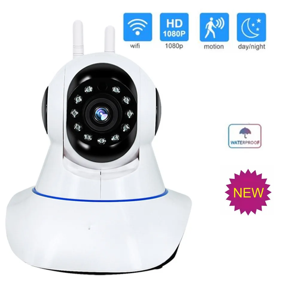 IP камера Wifi Intdoor водонепроницаемая IP66 1080 P Беспроводная Защита сети Wi Fi наблюдения