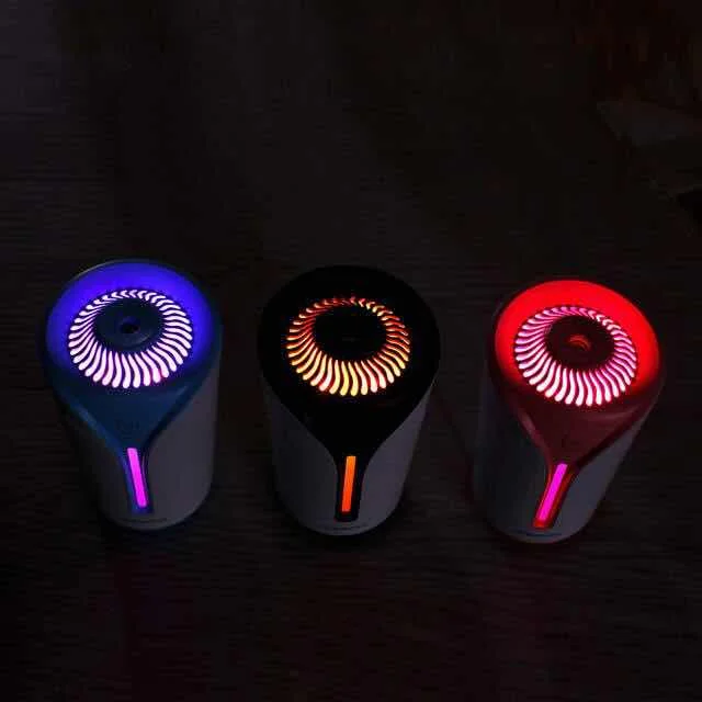 Мини USB увлажнитель воздуха Ароматический диффузор с меняющимся светодиодный