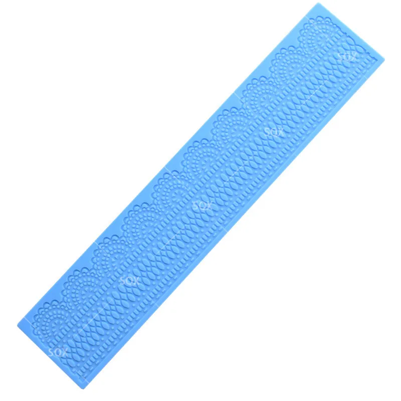 Силиконовая кружевная форма для забора помадки инструменты украшения тортов