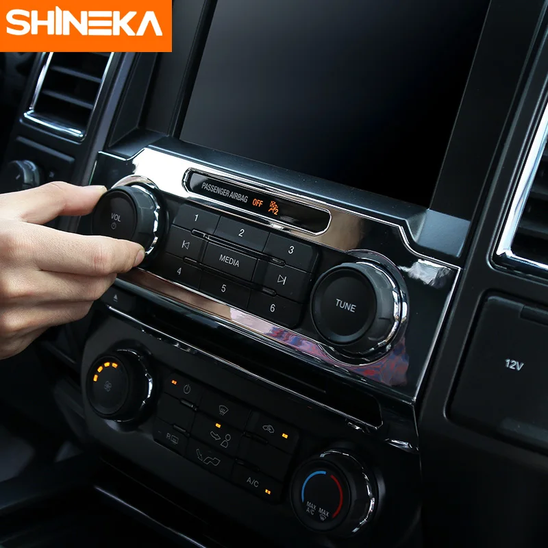 SHINEKA автомобильный Стайлинг панель для приборной панели аудио переключатель