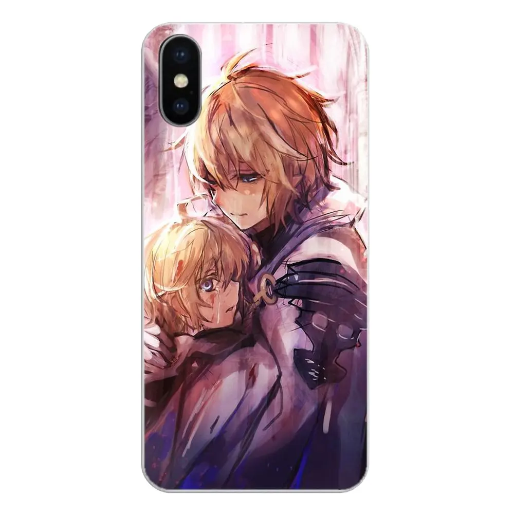 Для Xiaomi Redmi 4X S2 3S Note 3 4 5 6 6A Por Pocophone F1 Mi Owari no Mikaela Hyakuya Seraph of the End силиконовые чехлы для