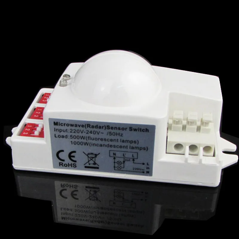 Microwave motion sensor compatible mobile detection