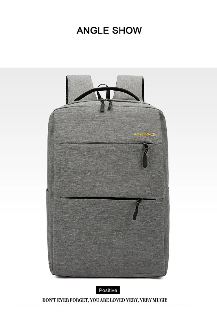 Мужской брендовый Рюкзак 15,6 дюймов для ноутбука Mochila, мужской водонепроницаемый рюкзак, школьный рюкзак, 3 шт