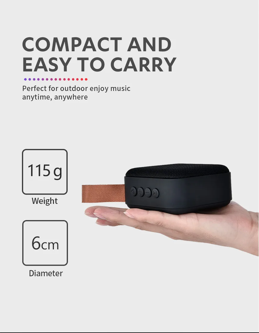 10 Вт портативный Bluetooth динамик мини беспроводной громкий динамик стерео музыка объемный открытый динамик Поддержка FM TF карта для смартфона