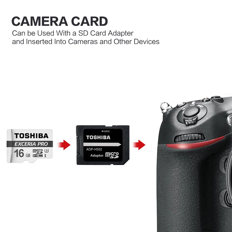 Карта памяти Toshiba Micro SD 16 ГБ класс 10 флэш карты SDHC 32 64 карта Microsd для смартфона/стола