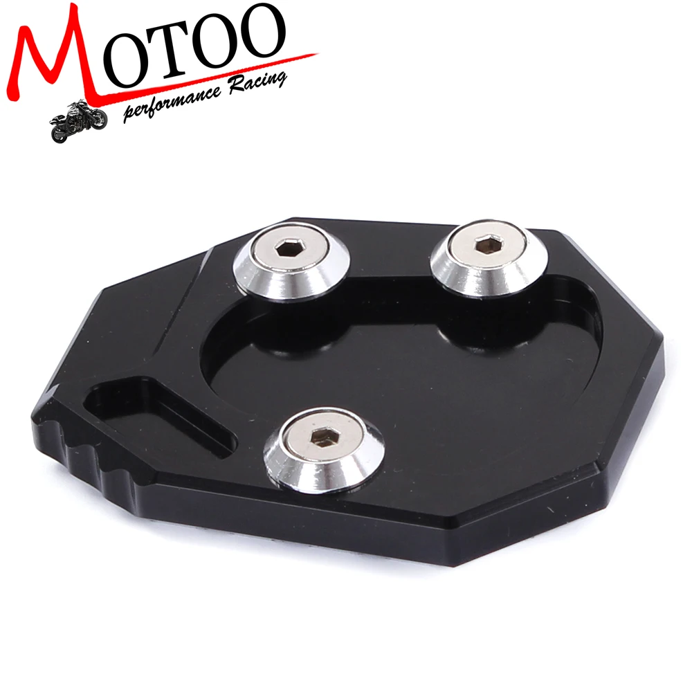 CNC Aluminum Motorcycle Side Stand Pad Enlargement Plate Kickstand Extension for YAMAHA R1 2009 2010 2011 2012 2013 2014 2015 | Автомобили
