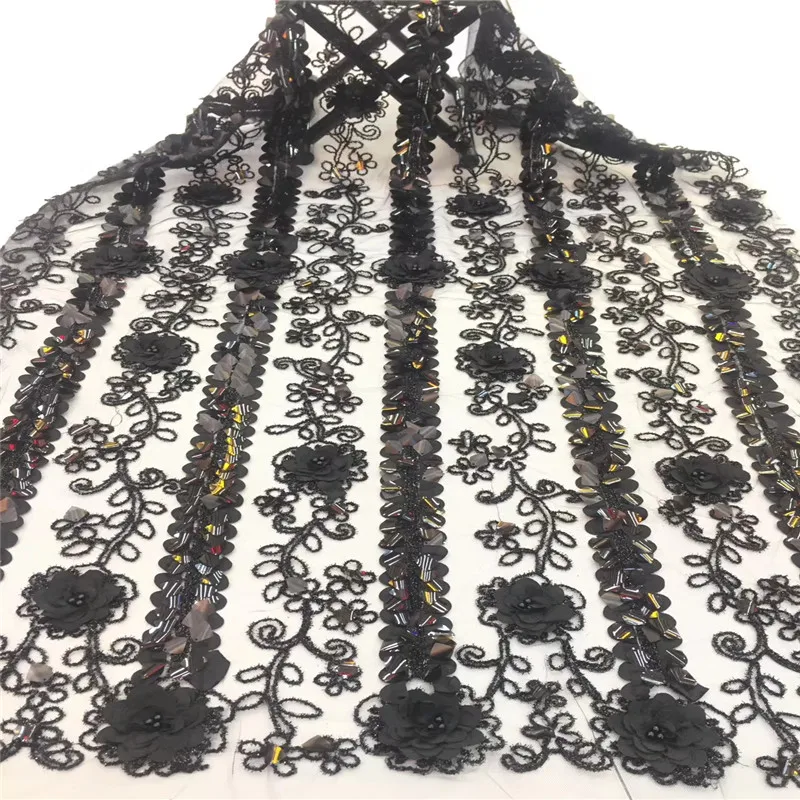 

Cassiel Glittery Sequins French Nigerian Lace Fabrics High Quality Tulle African Laces Fabric Wedding African French Tulle Lace