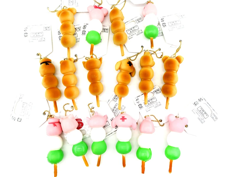 Kuutti Squishy 30 шт./партия оптовая продажа подлинный кавайный мультфильм аниме голова