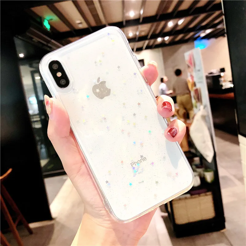 Блестящий Мягкий чехол со звездами для huawei p20 Lite p30 mate20 pro Nova 2 Plus P8 lite P9 P10 P20 Lite Pro Honor 8X V10 mate 10 Lite