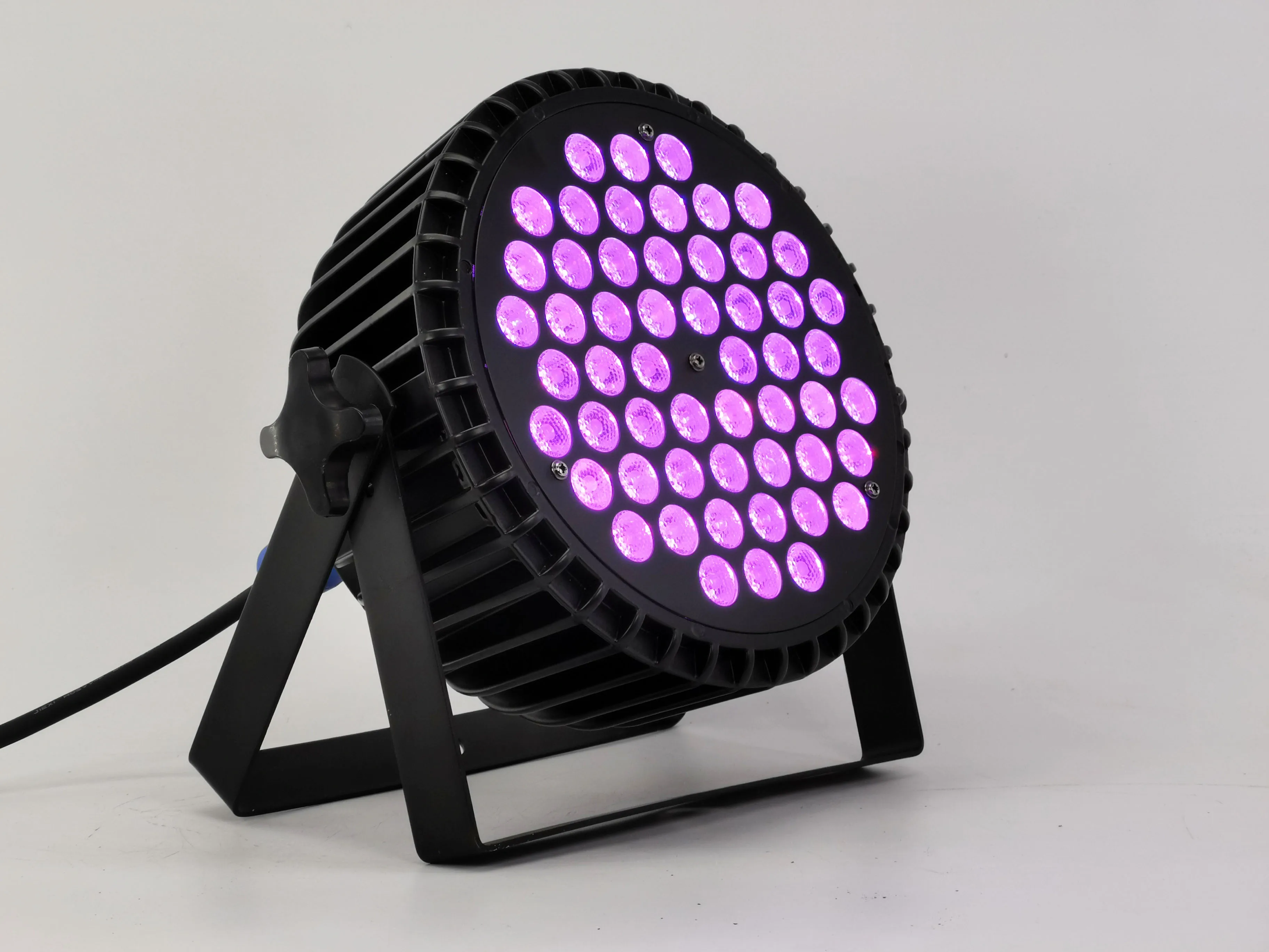 Новинка! 54x3w светодиодный параболический алюминизированный отражатель RGB 3-в-1 полноцветный светодиодный Par-светильник из литого алюминия в/OUT DMX512 светодиодный свет