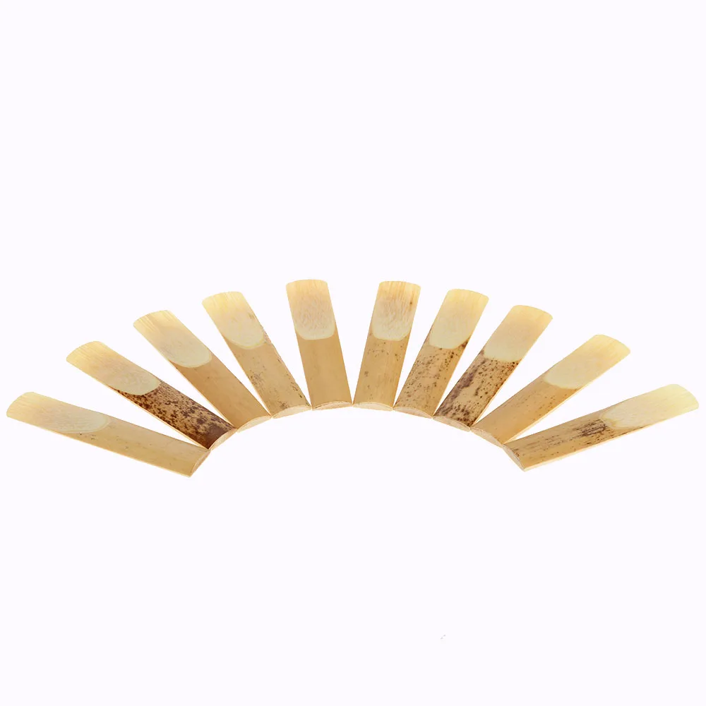 High Quality 10 Pieces 2.5 Reed Bamboo for bE Alto Saxophone Sax Accessories | Спорт и развлечения