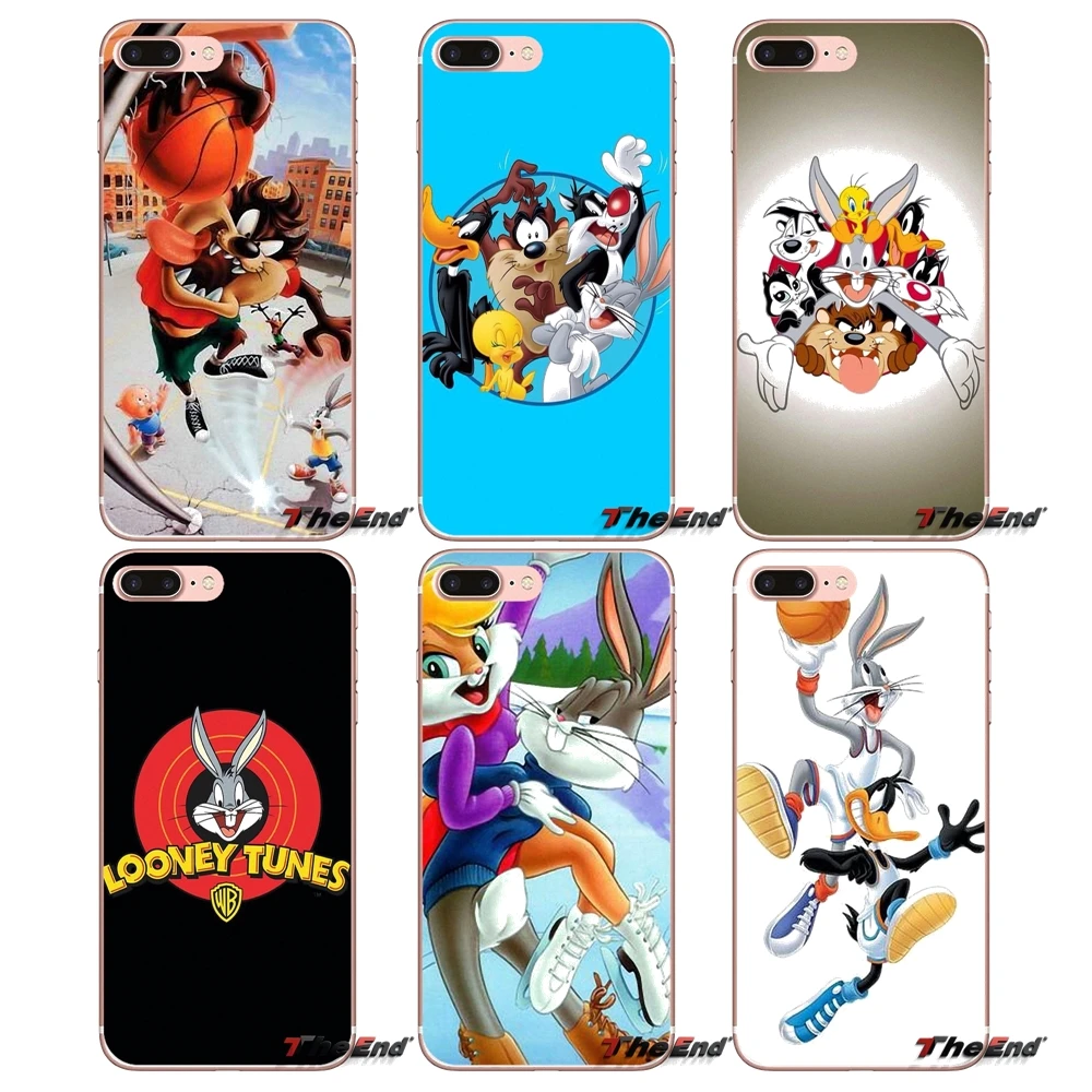 Чехлы для мобильных телефонов Samsung Galaxy S2 S3 S4 S5 MINI S6 S7 edge S8 S9 Plus Note 2 3 4 5 8 Coque Fundas Looney