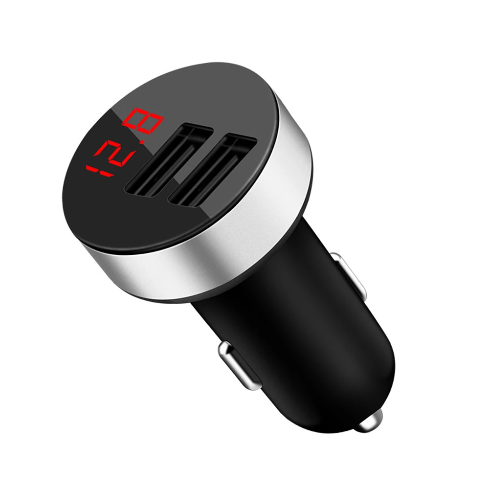 Автомобильное зарядное устройство 5 V/3.1A Быстрая зарядка двойной USB 2 порта