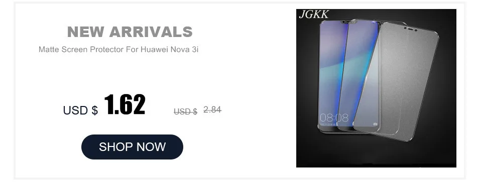 JGKK 2.5D анти шпион черный экран протектор для huawei Nova 3E 3i конфиденциальности закаленное стекло для Nova 3i Защитная пленка для Nova 3
