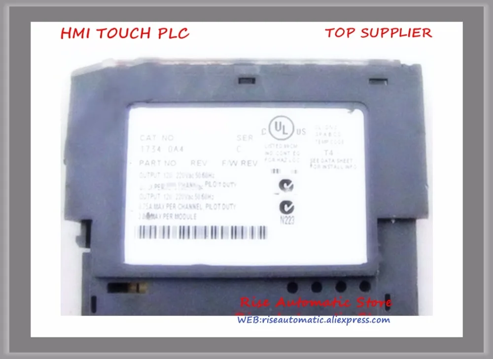 1734-OA4 PLC 75 мА 4 неизолированные токовые цифровые модули выхода переменного тока новые оригинальные