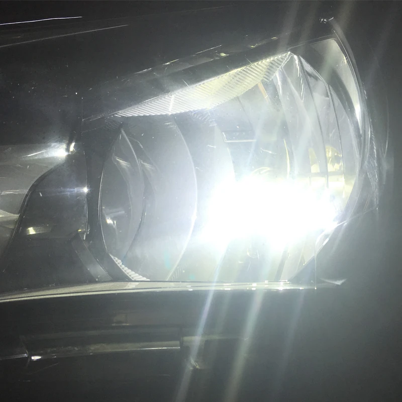 H7 светодиодная автомобильная лампа высокой мощности 72 Вт Светодиодные