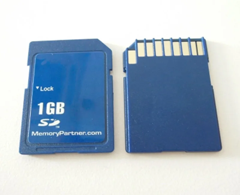 10pcs/Lot SD Card 1GB/2GB 512MB 256MB 128MB 64MB Carte Memoire SD Memory Cards Kaart Wholesale China Supplier Free Shipping