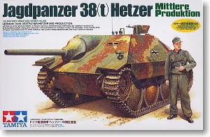Tamiya 35285 1/35 немецкий танк Разрушитель Hetzer продукт 38t Военная сборка модель AFV