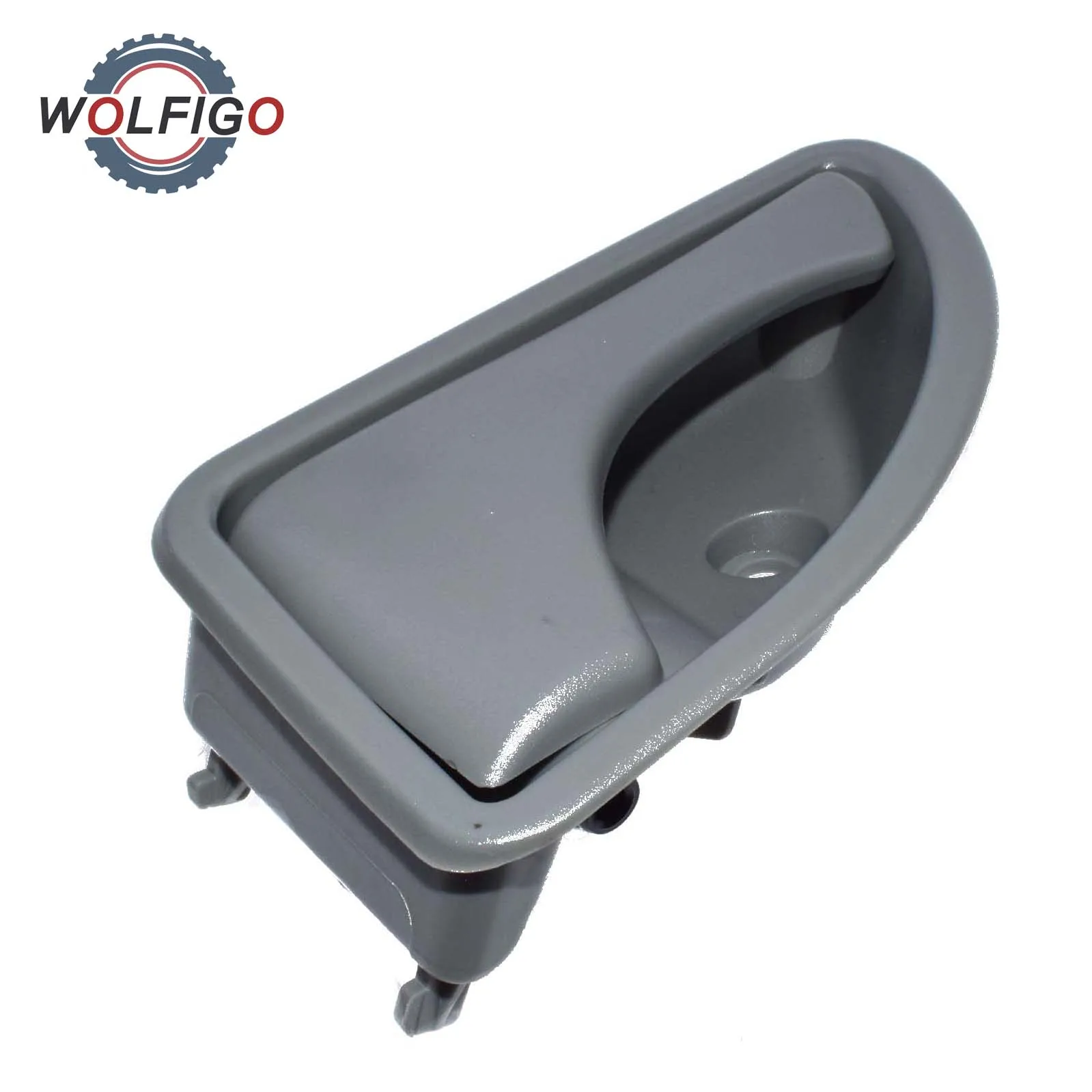 WOLFIGO серая передняя правая внутренняя дверная ручка для Renault Kangoo Twingo 1993 2007 8200259377