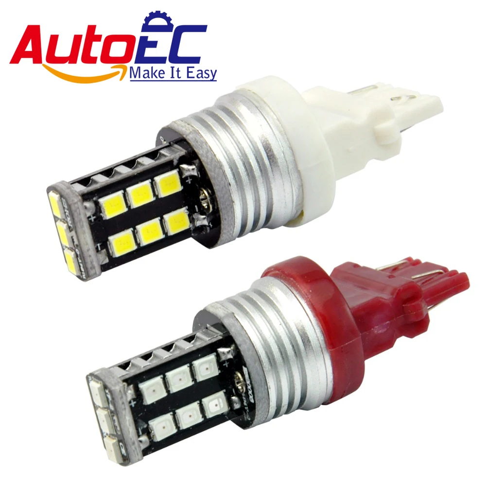 

AutoEC 2x3156 3157 7440 7443 15SMD автомобильная светодиодная лампа без ошибок задний Canbus лампочсветильник Canbus чипы Canbus светодиодсветильник ка # LF68