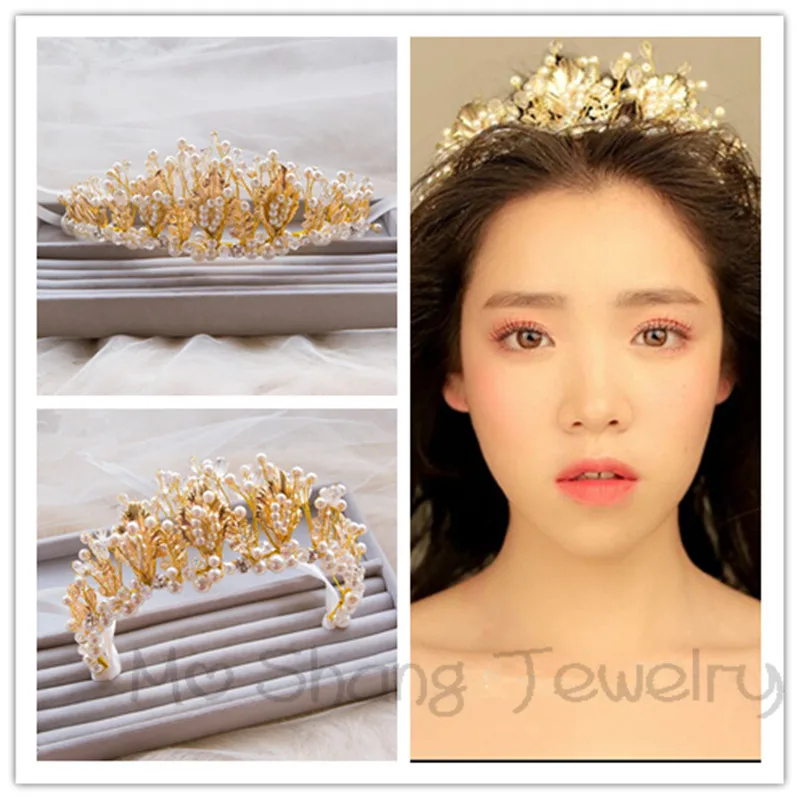 Деревенский богемный Свадебный венок Свадебная Корона головной убор