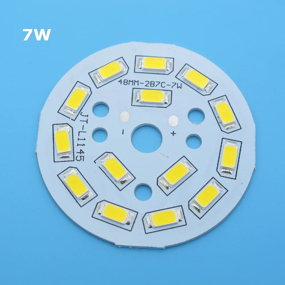 10 шт. SMD5730 светодиодный PCB 21 Вт 24 30 36 85 мм 110 112 8 120 белый/натуральный белый/теплый