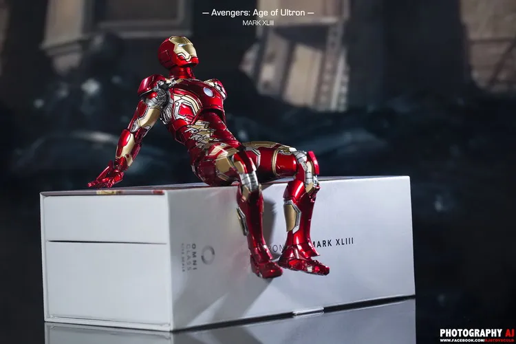 Коллекционная фигурка из сплава Ironman MK43 MK42, коллекционная фигурка для фанатов, подарок на праздник, коллекция Comicave 1/12