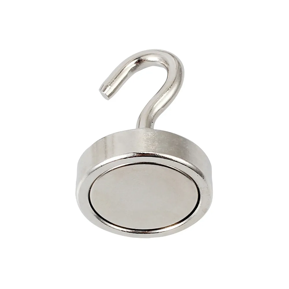 Proster 6 шт. неодимовый магнит крюк макс. 22 кг супер мощная сильная мини Магнитная