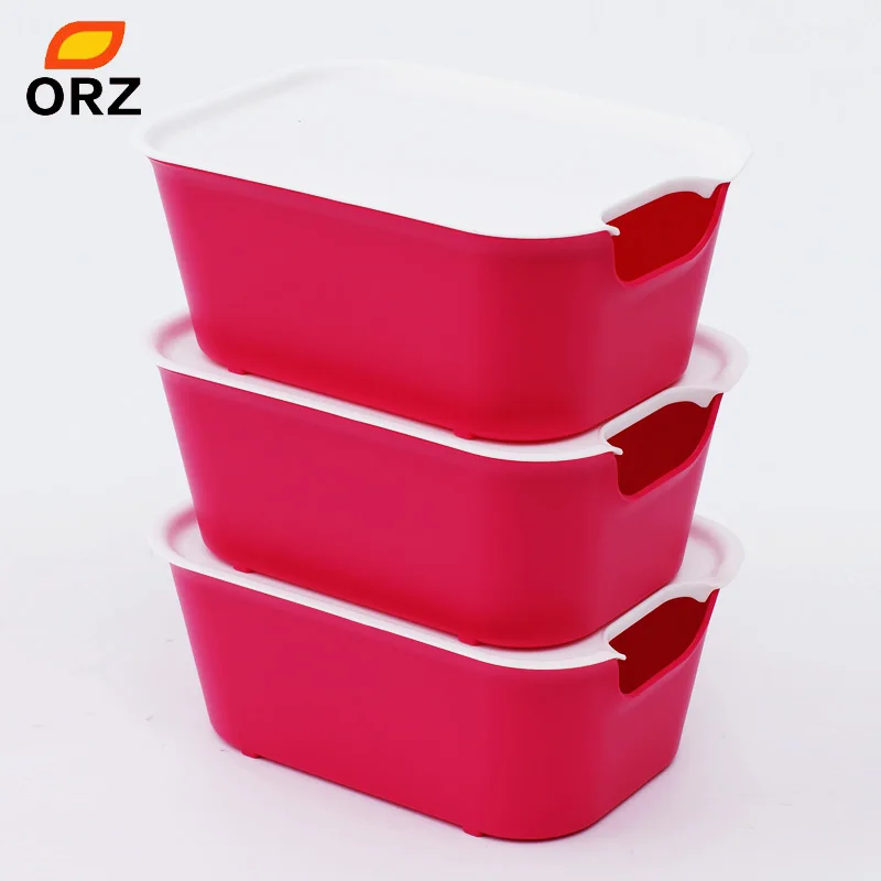 ORZ 3 шт. пластиковая Наложенная коробка для хранения бюстгальтер нижнее белье