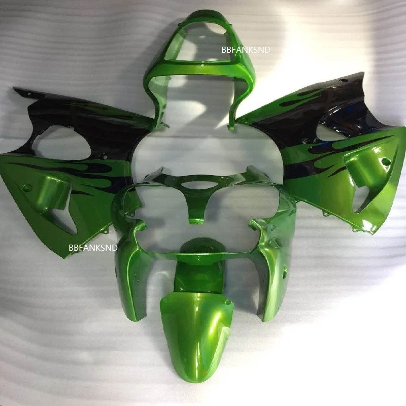 

Полный комплект зеленых обтекателей для KAWASAKI Ninja ZX6R 00-02 ZX-6R 2000-2002 ZX 6R 2000 2002 00 01 02, Обтекатели из АБС-пластика