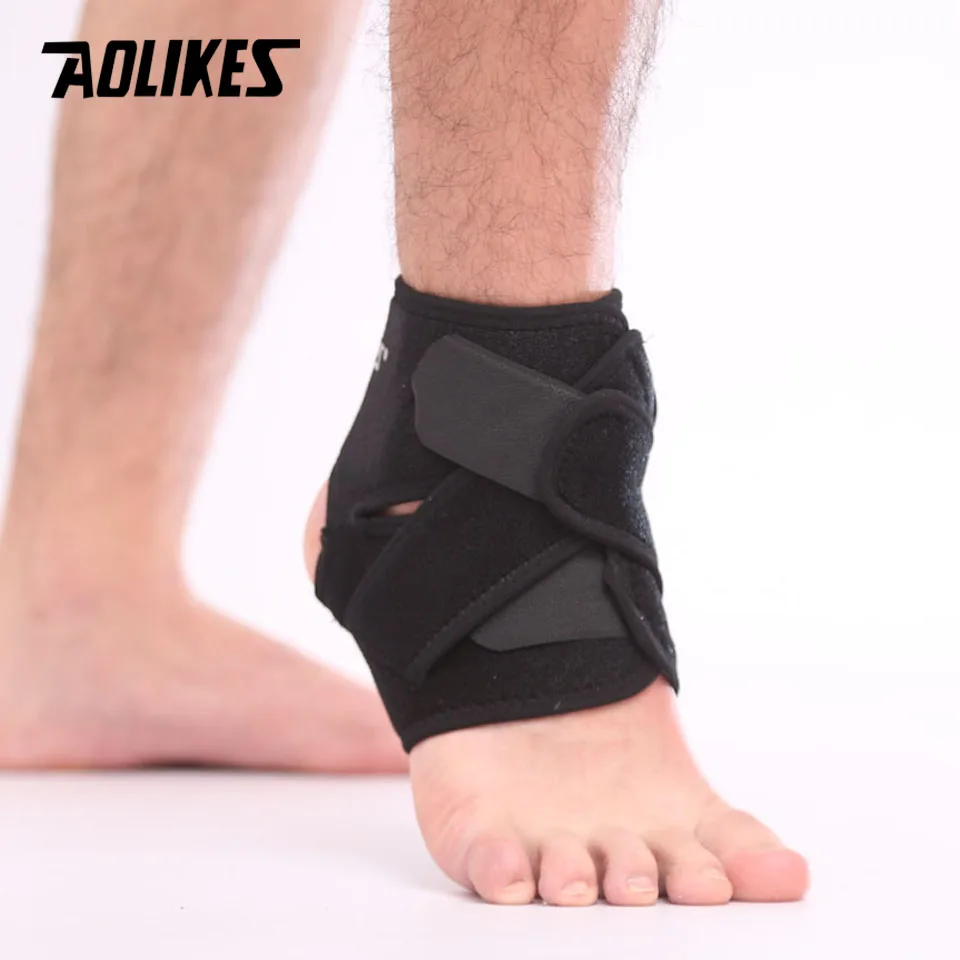 AOLIKES 1 шт. Спортивная дышащая герметичная фиксирующая поддержка лодыжки Pad Защита ног Баскетбол Футбол альпинизм