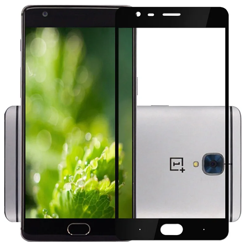 9 H жесткий 2.5D Arc край Полный Экран протектор Закаленное Стекло Плёнки для OnePlus