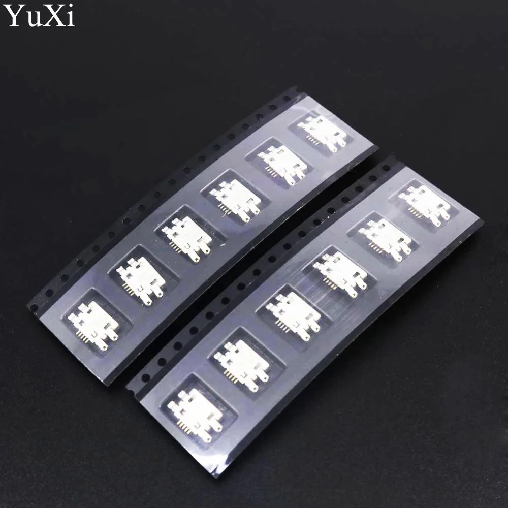 YuXi 50 шт. для Nokia Lumia 535 N535 532 435 501 502 A501 Sony Xperia XA F3112 F3111 micro usb разъем